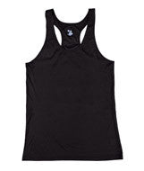 4166 Badger Ladies' Performance Racerback Tank Black