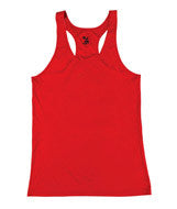 4166 Badger Ladies' Performance Racerback Tank Red