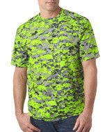 4180 Badger Adult Digital Tee Lime Digital