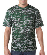 4180 Badger Adult Digital Tee Forest Digital