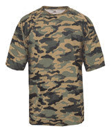 4181 Badger Adult Camo Tee Sand Camouflage