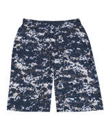 4187 Badger Adult 10" Digital Sublimated Print Shorts Navy Digital