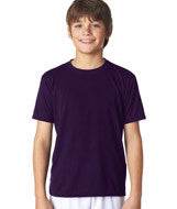 42000B Gildan Performance&trade; Youth T-Shirt Purple