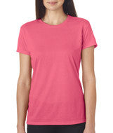 42000L Gildan Performance&trade; Ladies' T-Shirt Safety Pink