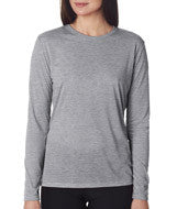 42400L Gildan Performance&trade; Ladies' Long-Sleeve T-Shirt Sport Grey
