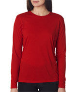 42400L Gildan Performance&trade; Ladies' Long-Sleeve T-Shirt Red