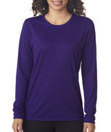 42400L Gildan Performance&trade; Ladies' Long-Sleeve T-Shirt Purple