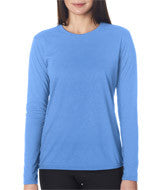 42400L Gildan Performance&trade; Ladies' Long-Sleeve T-Shirt Carolina Blue