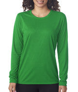 42400L Gildan Performance&trade; Ladies' Long-Sleeve T-Shirt Irish Green