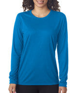 42400L Gildan Performance&trade; Ladies' Long-Sleeve T-Shirt Sapphire