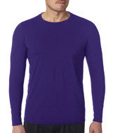 42400 Gildan Performance&trade; Adult Long-Sleeve T-Shirt Purple