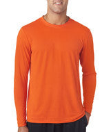42400 Gildan Performance&trade; Adult Long-Sleeve T-Shirt Orange
