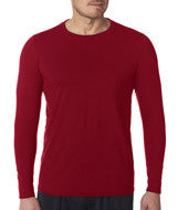 42400 Gildan Performance&trade; Adult Long-Sleeve T-Shirt Cardinal Red