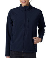 4260 Storm Creek Ladies' Waterproof/Breathable Soft Shell Jacket Deep Navy/ Deep Navy