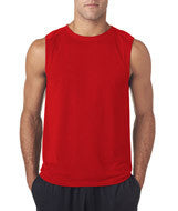 42700 Gildan Performance&trade; Adult Sleeveless T-Shirt Red