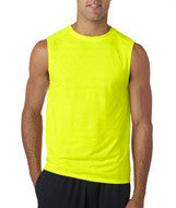 42700 Gildan Performance&trade; Adult Sleeveless T-Shirt Safety Green