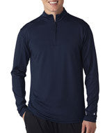 4280 Badger Adult ¼-Zip Lightweight Pullover Jacket Navy