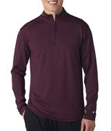 4280 Badger Adult ¼-Zip Lightweight Pullover Jacket Maroon