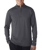 4280 Badger Adult ¼-Zip Lightweight Pullover Jacket Graphite