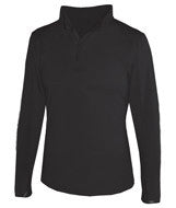 4286 Badger Ladies' Lightweight 1/4-Zip Pullover Black