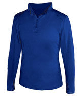 4286 Badger Ladies' Lightweight 1/4-Zip Pullover Royal
