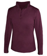 4286 Badger Ladies' Lightweight 1/4-Zip Pullover Maroon