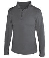 4286 Badger Ladies' Lightweight 1/4-Zip Pullover Graphite
