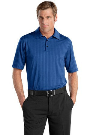 Nike Golf - Elite Series Dri-FIT Vertical Texture Bonded Polo. 429437 Deep royal
