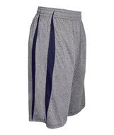 4310 Badger Adult Fusion 10" Shorts Steel/ Navy