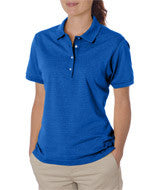 437W Jerzees Ladies' SpotShield&trade; Jersey Polo Royal