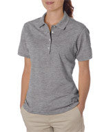 437W Jerzees Ladies' SpotShield&trade; Jersey Polo Oxford