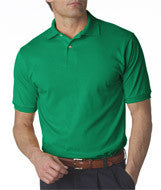 437 Jerzees Adult SpotShield&trade; Jersey Polo Kelly