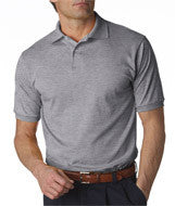 437 Jerzees Adult SpotShield&trade; Jersey Polo Oxford (47/53)