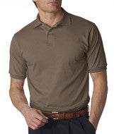 437 Jerzees Adult SpotShield&trade; Jersey Polo Safari