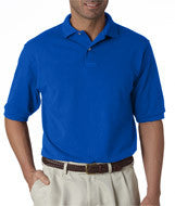 438 Jerzees Adult Piqué Polo with SpotShield&trade; Royal