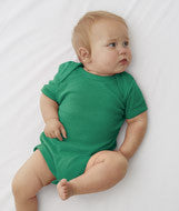 4400 Rabbit Skins Infant Baby Rib Lap-Shoulder Bodysuit Kelly