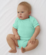 4400 Rabbit Skins Infant Baby Rib Lap-Shoulder Bodysuit Chill