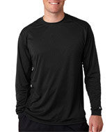 4404 Badger Adult BT5 Long-Sleeve Tee Black