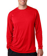 4404 Badger Adult BT5 Long-Sleeve Tee Red