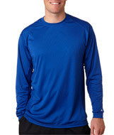 4404 Badger Adult BT5 Long-Sleeve Tee Royal