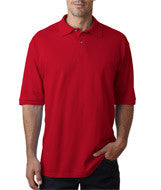 440 Jerzees Men's Ring-Spun Cotton Piqué Polo True Red