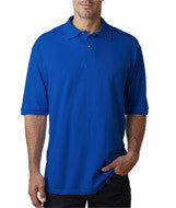 440 Jerzees Men's Ring-Spun Cotton Piqué Polo Royal