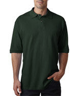 440 Jerzees Men's Ring-Spun Cotton Piqué Polo Forest Green