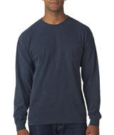 4410 Chouinard Adult Garment-Dyed Heavyweight Long-Sleeve Pocket Tee Denim PgmDye