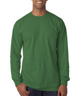 4410 Chouinard Adult Garment-Dyed Heavyweight Long-Sleeve Pocket Tee Grass PgmDye