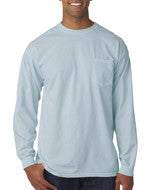 4410 Chouinard Adult Garment-Dyed Heavyweight Long-Sleeve Pocket Tee Chambray DirDye