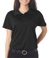 441W Jerzees Ladies' JERZEES&reg; SPORT Micro Mesh Polo Black