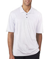 441 Jerzees Men's JERZEES&reg; SPORT Micro Mesh Polo White
