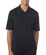 441 Jerzees Men's JERZEES&reg; SPORT Micro Mesh Polo Black