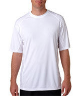 4420 Badger Adult BT5 Short-Sleeve Tee White